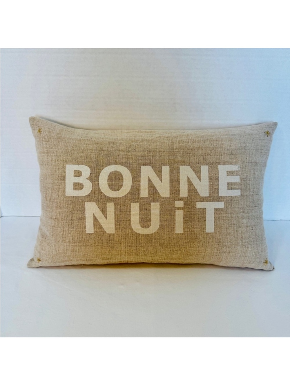 🗽NEW “Bonne Nuit” Decorative Pillow